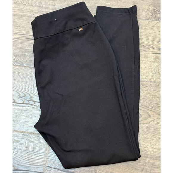 Tommy Hilfiger High-Waister Pull On Pants, Black - Picture 3 of 3